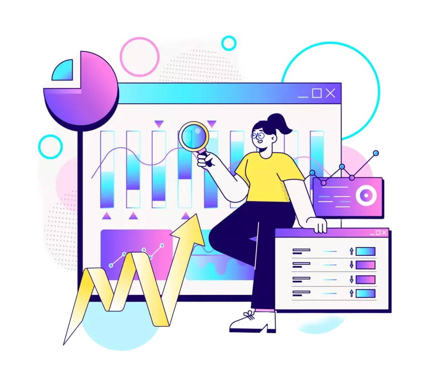 Analytics Services Wireframe studios